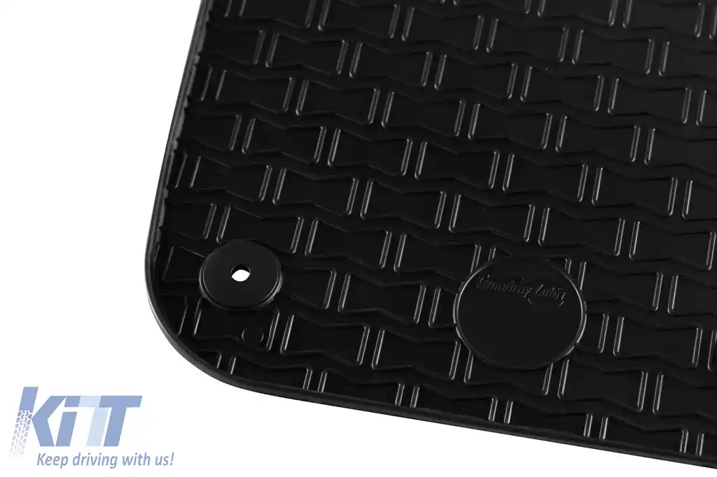 Mănuși din cauciuc Gumarny Zubri potrivite pentru Volkswagen Polo, Seat Ibiza 2008-2016, set de 4 piese, culoare neagră-image-6254210