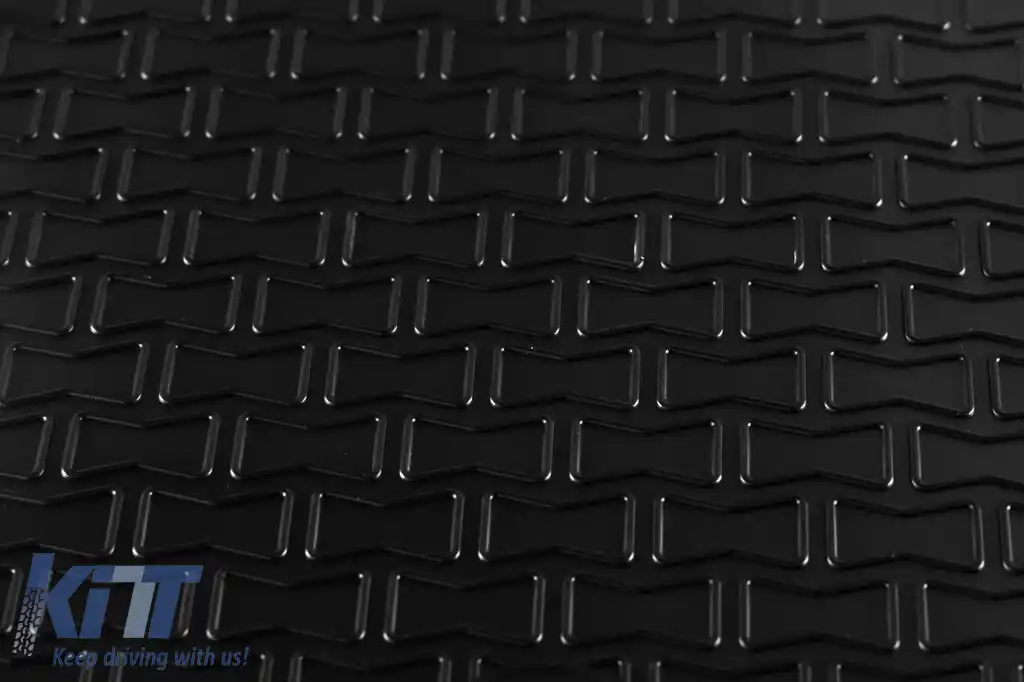 Mănuși din cauciuc Gumarny Zubri potrivite pentru Volkswagen Polo, Seat Ibiza 2008-2016, set de 4 piese, culoare neagră-image-6254212