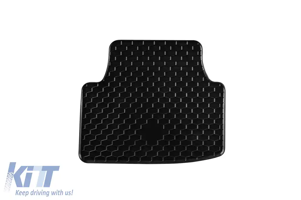 Mănuși din cauciuc Gumarny Zubri potrivite pentru Skoda Octavia 2013-2019, Octavia, Seat Leon, Cupra Formentor după 2020, set de 4 piese, culoare neagră-image-6254238