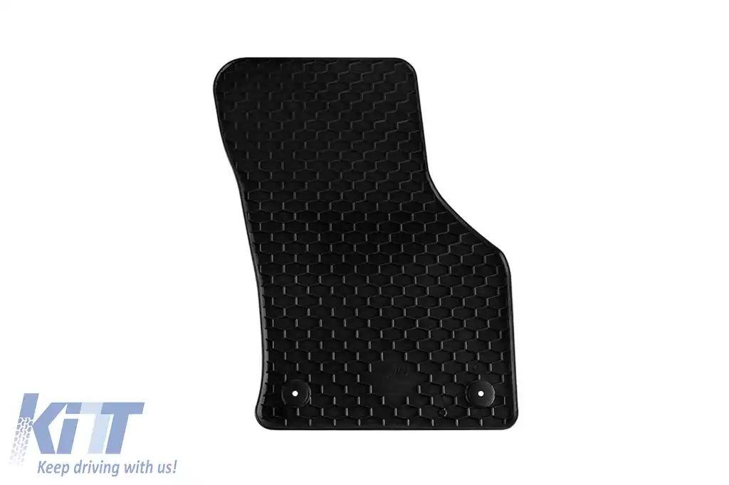 Mănuși din cauciuc Gumarny Zubri potrivite pentru Skoda Superb 2015-2019, Superb iV 2020-2023, set de 4 piese, culoare neagră-image-6254280