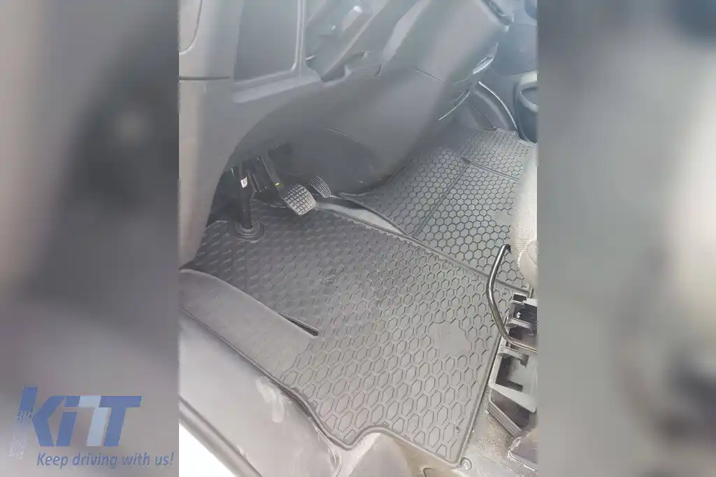 Mănuși din cauciuc Gumarny Zubri potrivite pentru Iveco Daily după 2014, set de 3 piese, culoare neagră-image-6254353