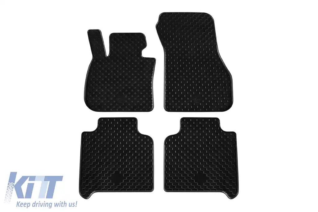 Mănuși din cauciuc Gumarny Zubri potrivite pentru BMW 2 Series GT F46 după 2014, set de 4 piese, culoare neagră
