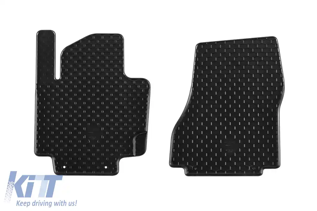 Mănuși din cauciuc Gumarny Zubri potrivite pentru Nissan NV200, Evalia după 2010, E-NV200 după 2014, set de 2 piese, culoare neagră-image-6254420