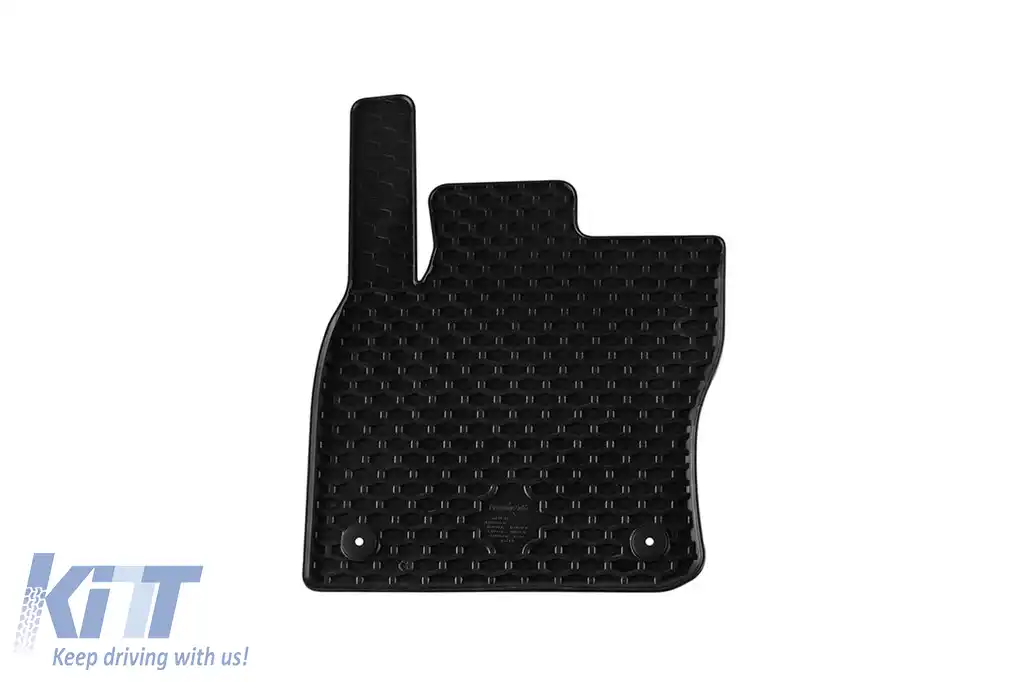 Mănuși din cauciuc Gumarny Zubri potrivite pentru Seat Ateca după 2016, Skoda Karoq după 2017, set de 4 piese, culoare neagră-image-6254428