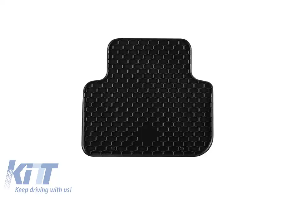 Mănuși din cauciuc Gumarny Zubri potrivite pentru Audi Q3 după 2019, set de 4 piese, culoare neagră-image-6254660