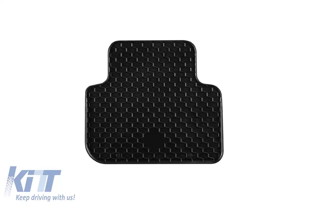 Mănuși din cauciuc Gumarny Zubri potrivite pentru Audi Q3 după 2019, set de 4 piese, culoare neagră-image-6254661