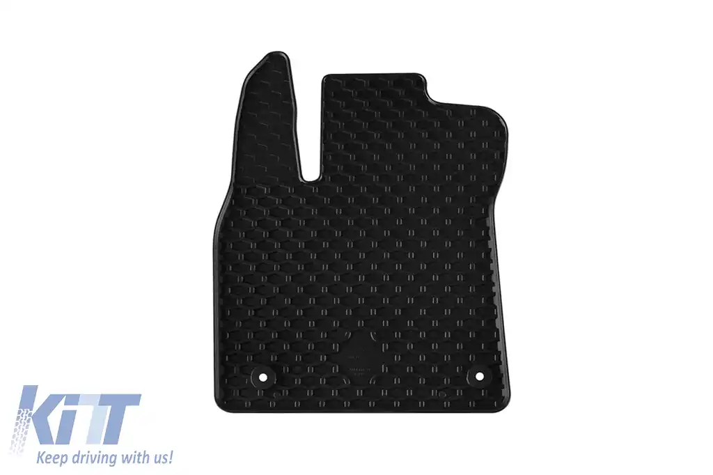 Mănuși din cauciuc Gumarny Zubri potrivite pentru Dacia Sandero, Sandero Stepway după 2020, set de 4 piese, culoare neagră-image-6254680