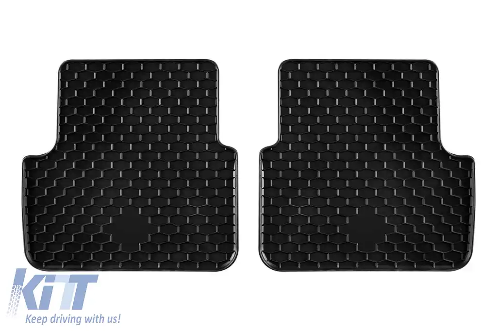 Mănuși din cauciuc Gumarny Zubri potrivite pentru Dacia Logan după 2021, set de 4 piese, culoare neagră-image-6254718