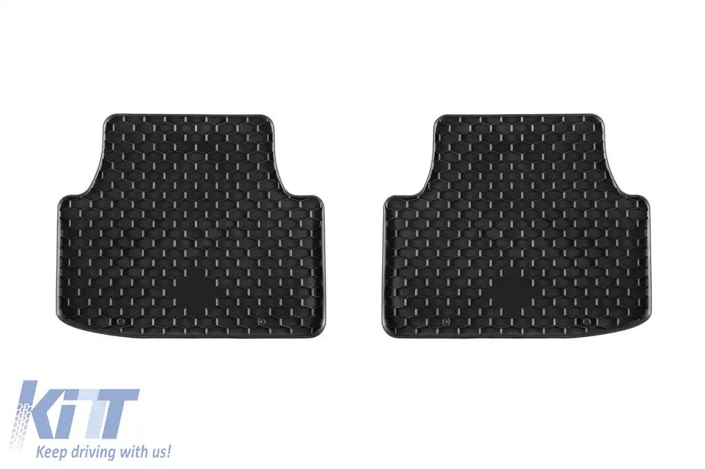 Mănuși din cauciuc Gumarny Zubri potrivite pentru Volkswagen Tiguan MHeV după 2024, set de 4 piese, culoare neagră-image-6254785