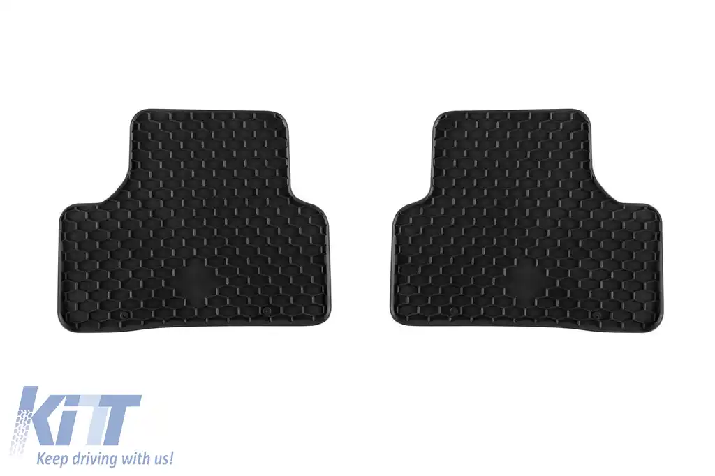 Mănuși din cauciuc Gumarny Zubri potrivite pentru Peugeot e-3008 după 2024, set de 4 piese, culoare neagră-image-6254818