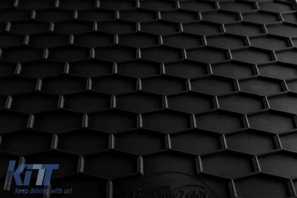 Mănuși din cauciuc Gumarny Zubri potrivite pentru Peugeot e-3008 după 2024, set de 4 piese, culoare neagră-image-6254822