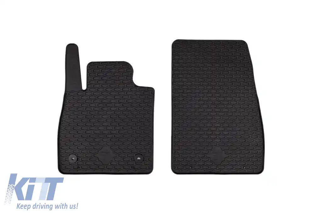 Mănuși din cauciuc Gumarny Zubri potrivite pentru Ford Tourneo Courier după 2023 cu 2 locuri, set de 2 piese, culoare neagră