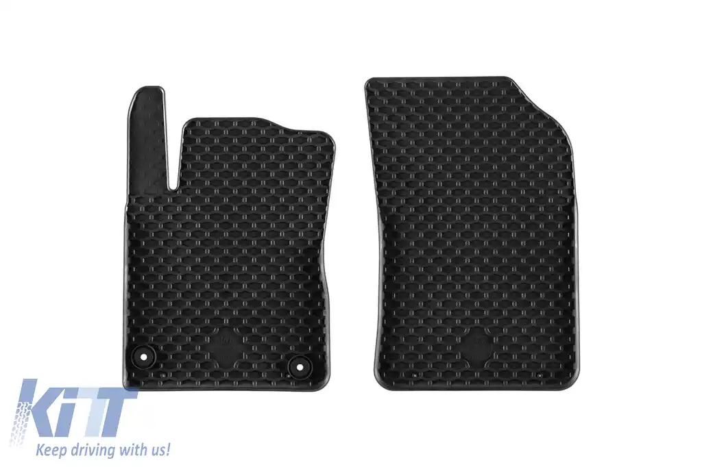 Mănuși din cauciuc Gumarny Zubri potrivite pentru Citroen C3 după 2024, set de 4 piese, culoare neagră-image-6254830