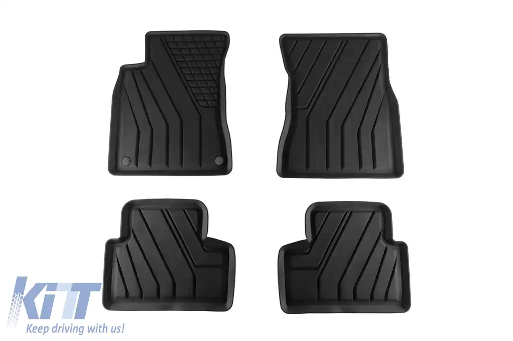 Mănuși din cauciuc specifice de la SPARTline potrivite pentru Mercedes GLB X247 după 2019, set de 4 piese, culoare neagră