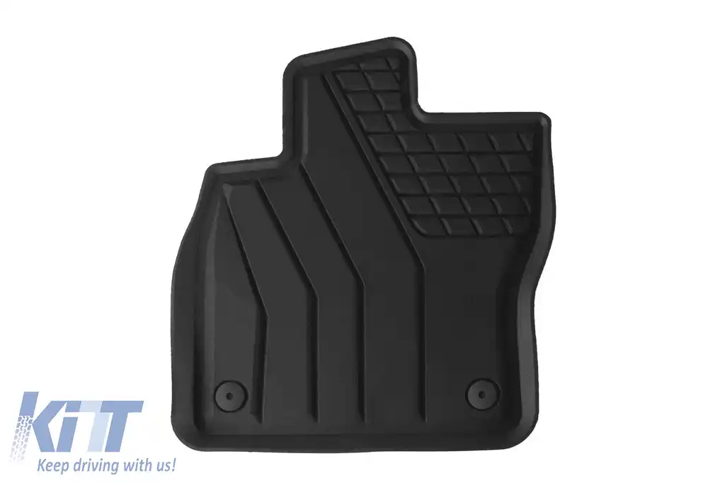 Mănuși din cauciuc specifice de la SPARTline potrivite pentru Volkswagen Tiguan 2016-2023, set de 4 piese, culoare neagră-image-6233028