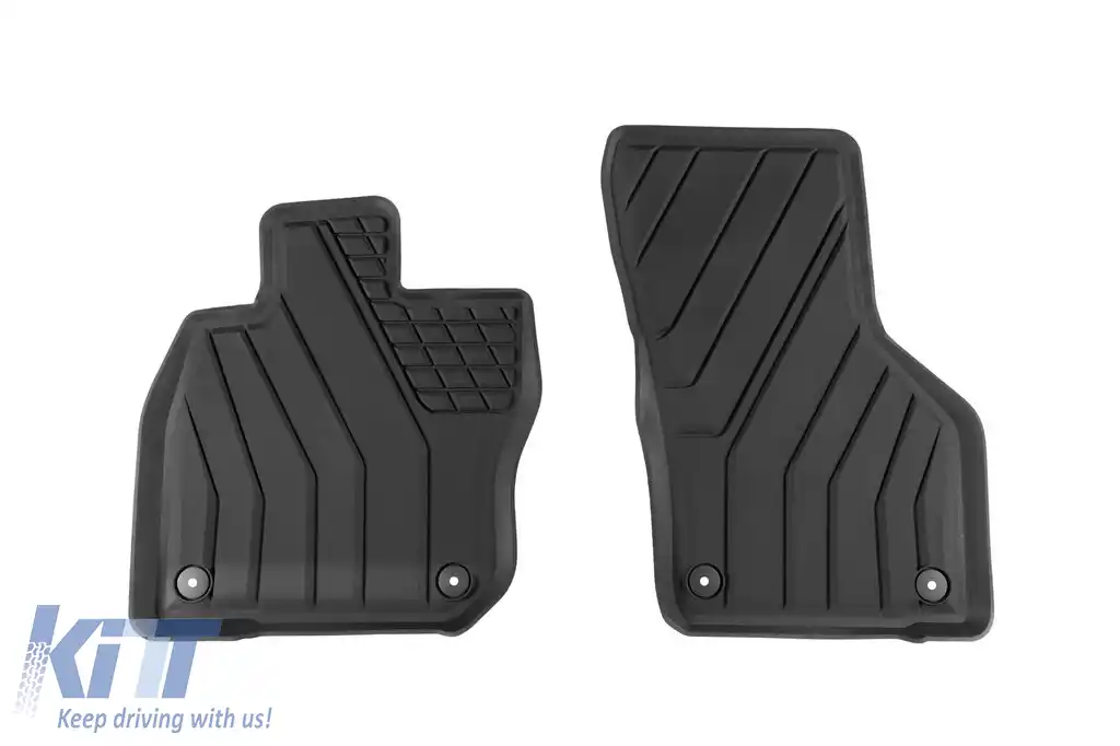 Mănuși din cauciuc specifice de la SPARTline potrivite pentru Volkswagen Golf VIII wagon după 2021, set de 4 piese, culoare neagră-image-6233233