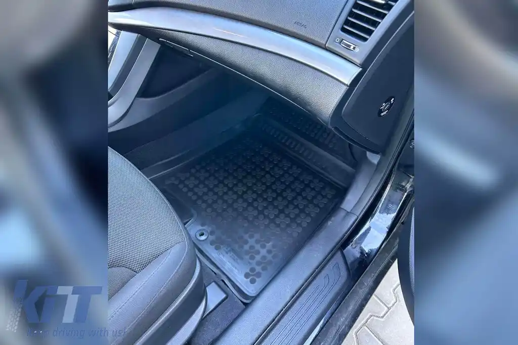 Mănuși din cauciuc specifice, potrivite pentru Hyundai i40 2011-2019, set de 4 piese, culoare neagră-image-6215511