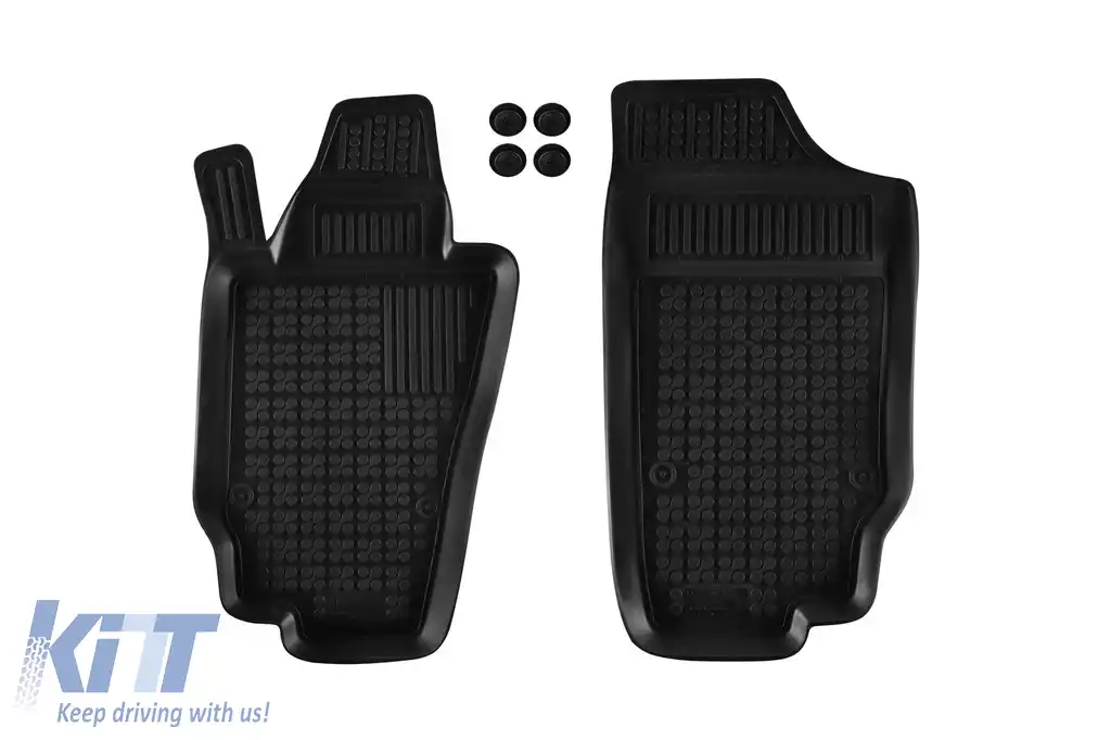 Mănuși din cauciuc specifice, potrivite pentru Seat Ibiza 2008-2017, set de 4 piese, culoare neagră-image-6216164
