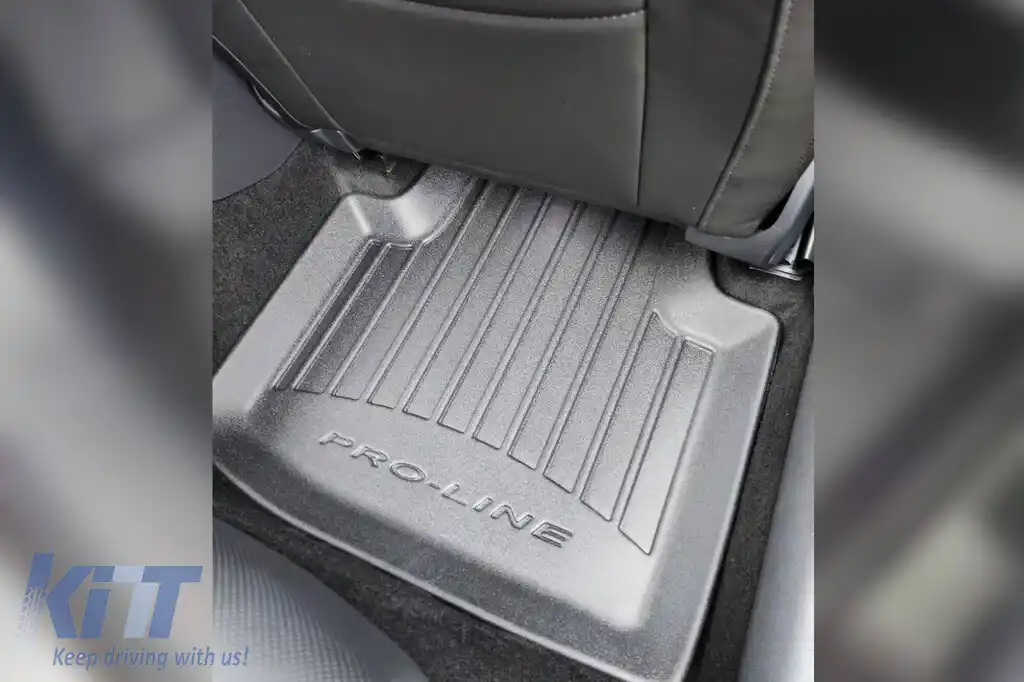 Mănuși din cauciuc specifice, potrivite pentru Skoda Superb după 2015, set de 4 piese, culoare neagră, cu garanție de 24 de luni-image-6220648