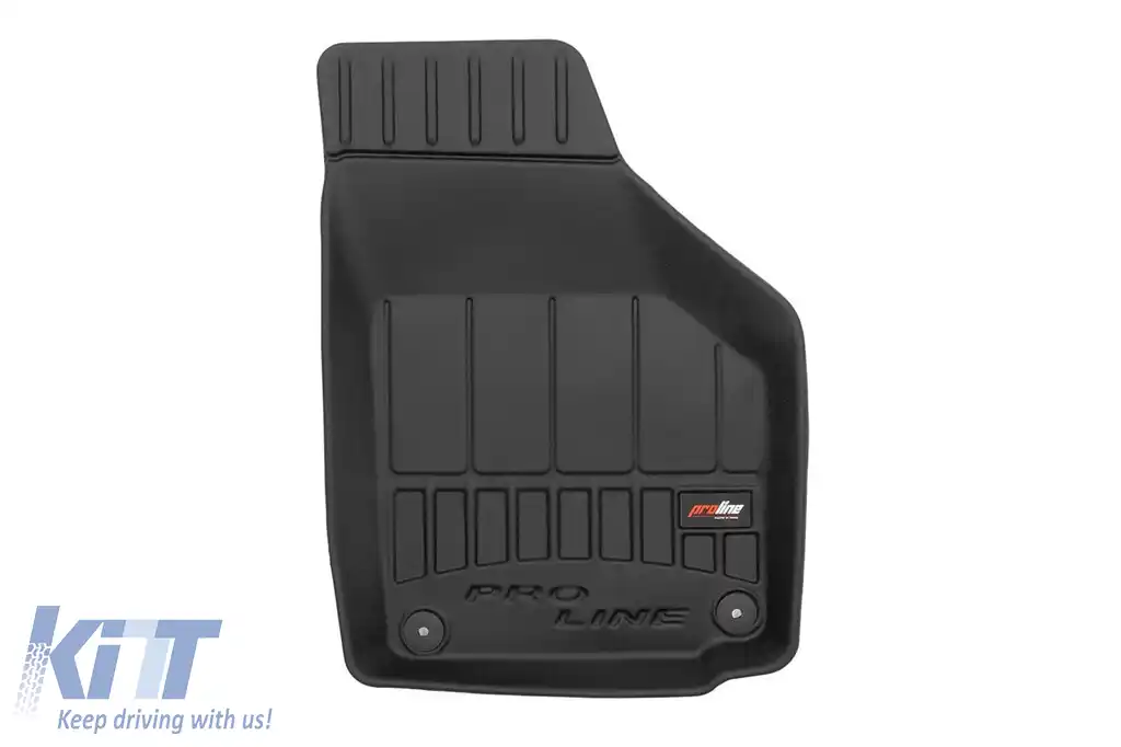 Mănuși din cauciuc specifice, potrivite pentru Skoda Yeti 2009-2017, din seria Frogum 3D ProLine, set de 4 piese, culoare neagră, cu garanție de 24 de luni-image-6220879