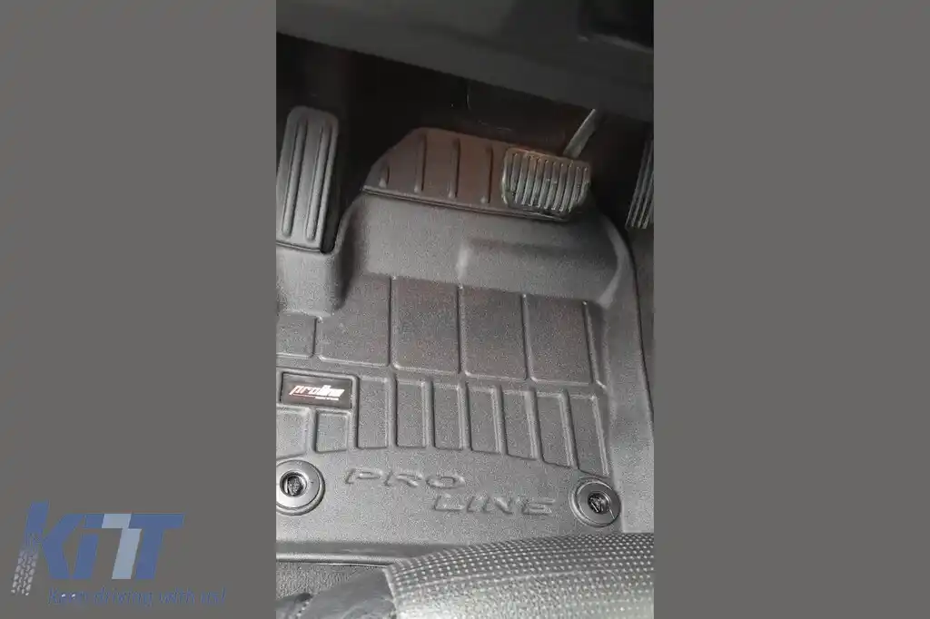 Mănuși din cauciuc specifice, potrivite pentru Land Rover Discovery Sport după 2014, set de 4 piese, culoare neagră, cu garanție de 24 de luni-image-6221844