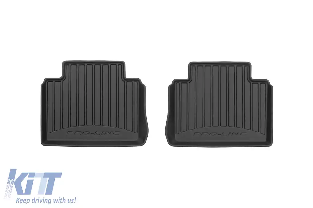 Mănuși din cauciuc specifice, potrivite pentru Nissan X-Trail 2017-2021, set de 4 piese, culoare neagră, cu garanție de 24 de luni din seria Frogum 3D ProLine.-image-6222081