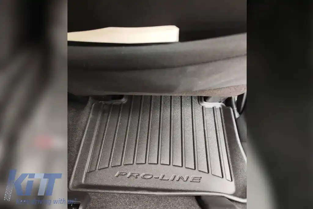 Mănuși din cauciuc specifice, potrivite pentru Nissan X-Trail 2017-2021, set de 4 piese, culoare neagră, cu garanție de 24 de luni din seria Frogum 3D ProLine.-image-6222084