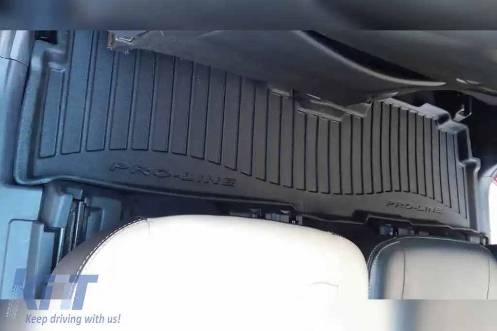 Mănuși din cauciuc specifice, potrivite pentru Toyota Verso II 2009-2018, set de 4 piese, culoare neagră, cu garanție de 24 de luni-image-6222467