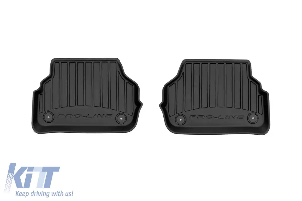 Mănuși din cauciuc specifice, potrivite pentru Audi A6 C5 1999-2004 sedan, wagon, Allroad, set de 4 piese, culoare neagră, cu garanție de 24 de luni-image-6222538