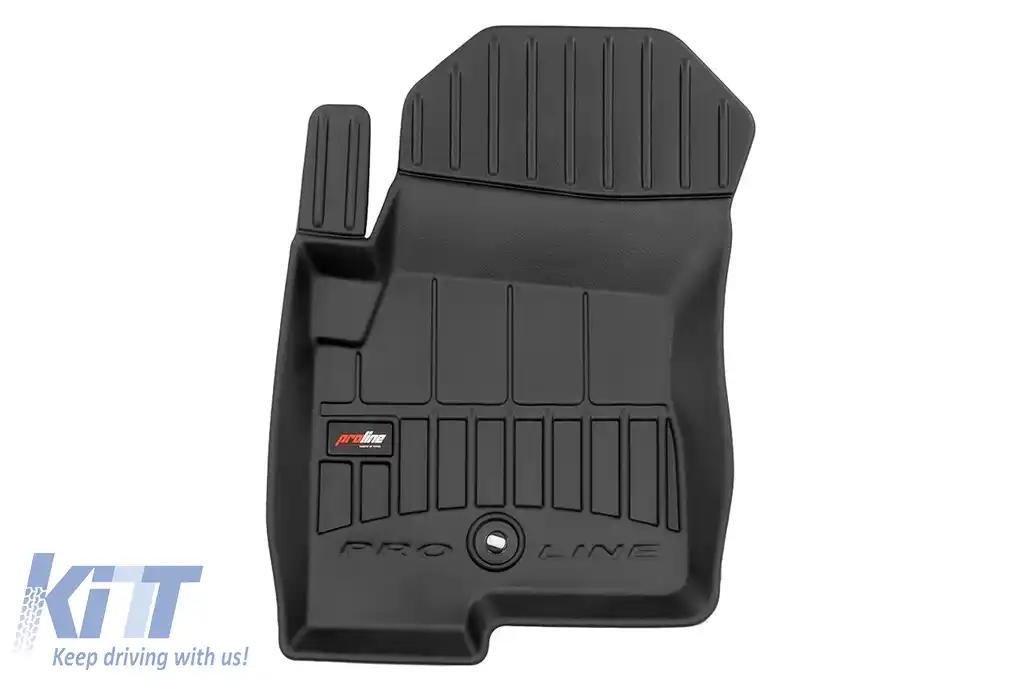Mănuși din cauciuc specifice, potrivite pentru seria Frogum 3D ProLine pentru Jeep Compass I 2006-2016, Dodge Caliber 2006-2011, set de 4 piese, culoare neagră, cu garanție de 24 de luni-image-6222817