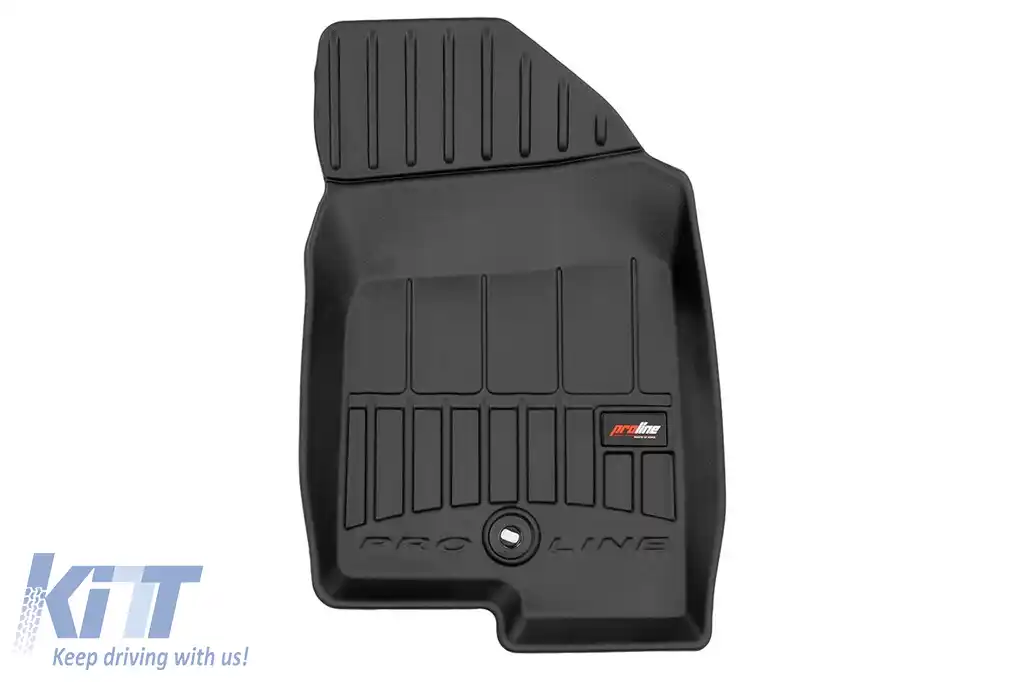 Mănuși din cauciuc specifice, potrivite pentru seria Frogum 3D ProLine pentru Jeep Compass I 2006-2016, Dodge Caliber 2006-2011, set de 4 piese, culoare neagră, cu garanție de 24 de luni-image-6222818