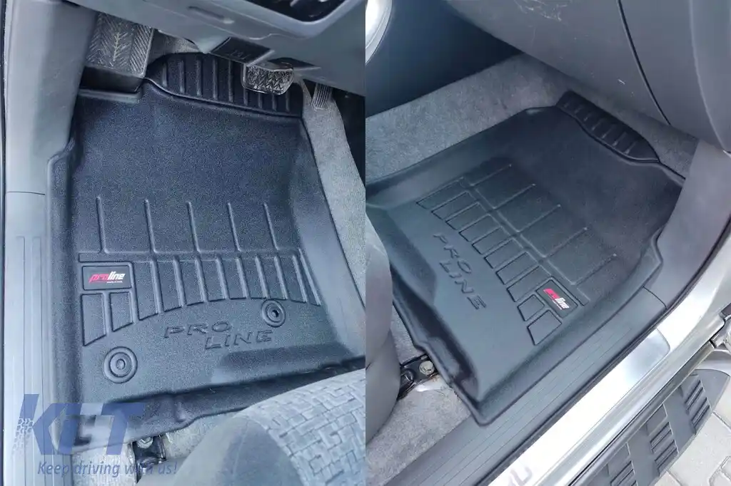 Mănuși din cauciuc specifice, potrivite pentru Toyota Land Cruiser J120 2002-2009, set de 3 piese, culoare neagră, cu garanție de 24 de luni-image-6223711