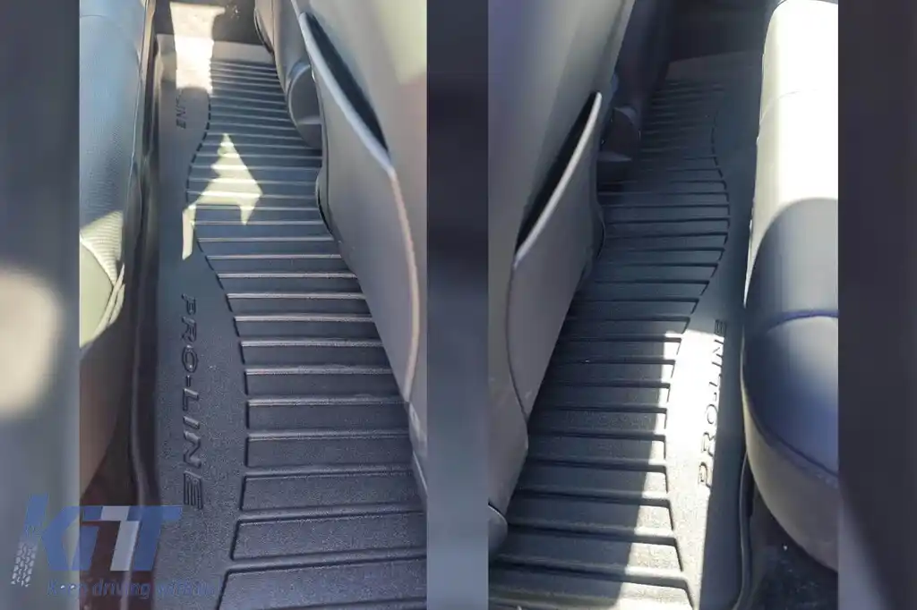 Mănuși din cauciuc specifice, potrivite pentru Tesla Model 3 după 2023, set de 3 piese, culoare neagră, cu garanție de 24 de luni-image-6224243