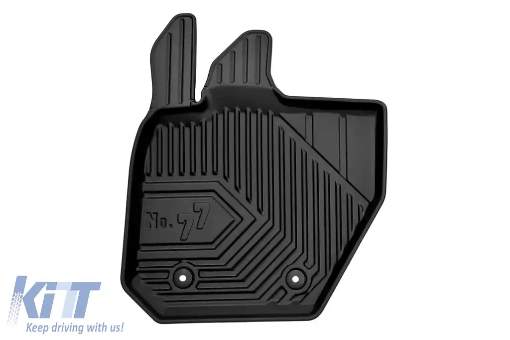 Mănuși din cauciuc specifice, potrivite pentru Volvo XC60 2008-2017, set de 4 piese, culoare neagră-image-6226847