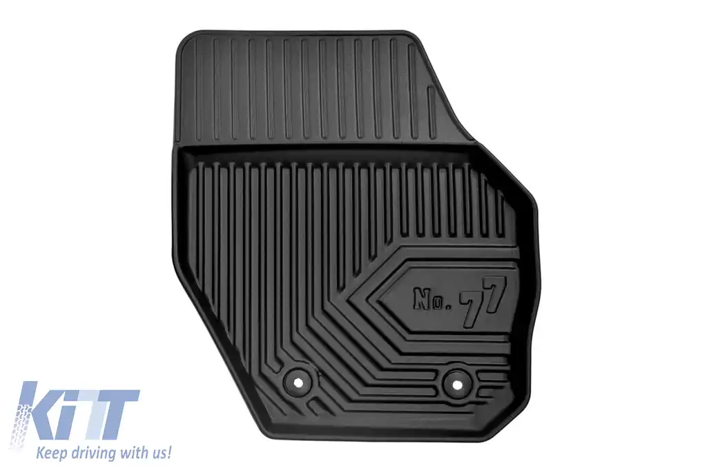 Mănuși din cauciuc specifice, potrivite pentru Volvo XC60 2008-2017, set de 4 piese, culoare neagră-image-6226848