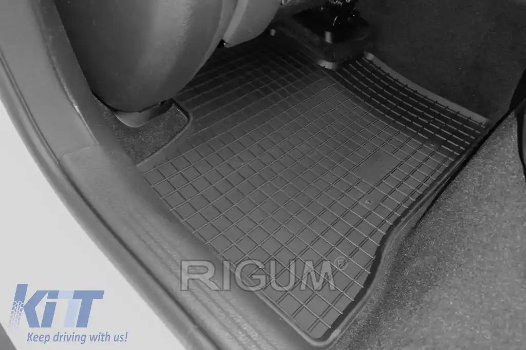 Mănuși din cauciuc specifice, potrivite pentru Mercedes GLC SUV X253, Coupe C253, GLC-is după 2015, EQC după 2019, set de 4 piese, culoare neagră-image-6228916