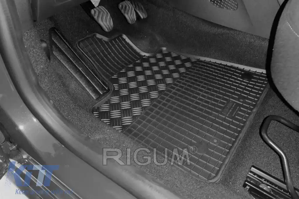 Mănuși din cauciuc specifice, potrivite pentru Dacia Jogger după 2022, set de 4 piese, culoare neagră-image-6229310