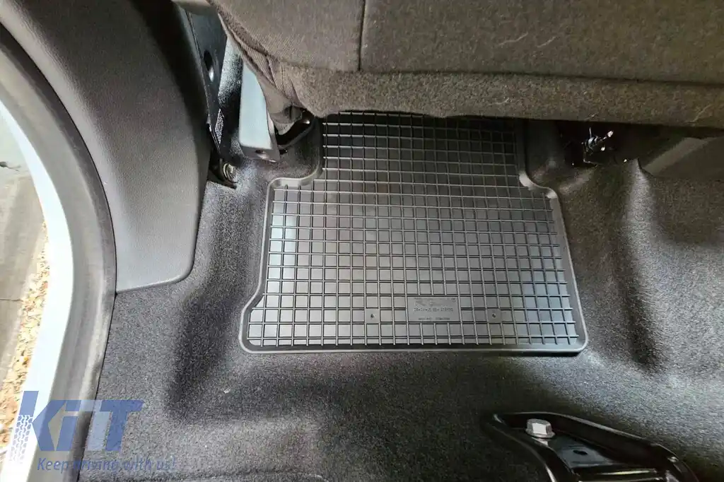 Mănuși din cauciuc specifice, potrivite pentru Dacia Jogger după 2022, set de 4 piese, culoare neagră-image-6229317