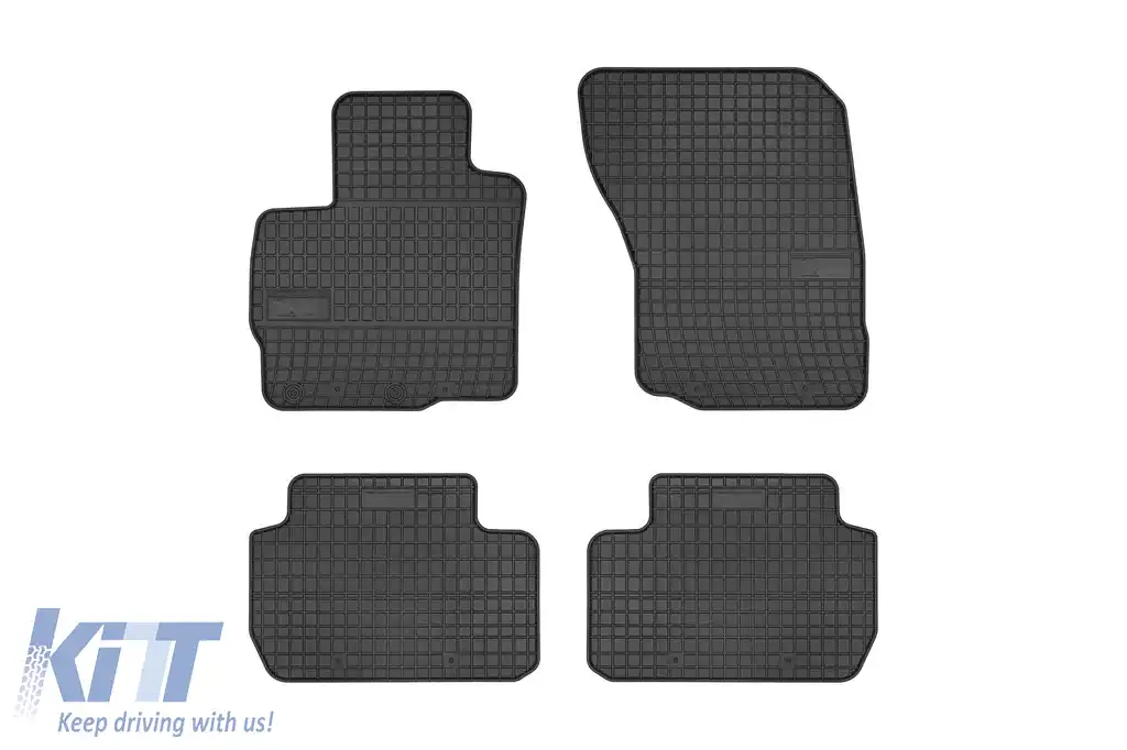 Mănuși din cauciuc specifice, potrivite pentru Mitsubishi Outlander 2014-2021, set de 4 piese, culoare neagră