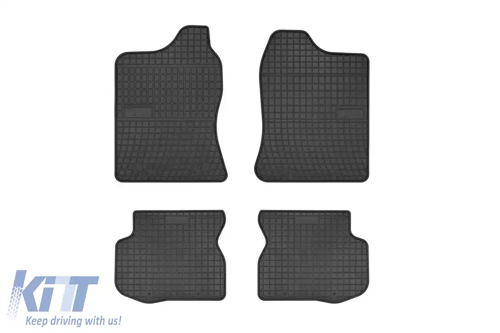 Mănuși din cauciuc specifice, potrivite pentru Suzuki Jimny 1998-2018, set de 4 piese, culoare neagră din seria Frogum El Toro