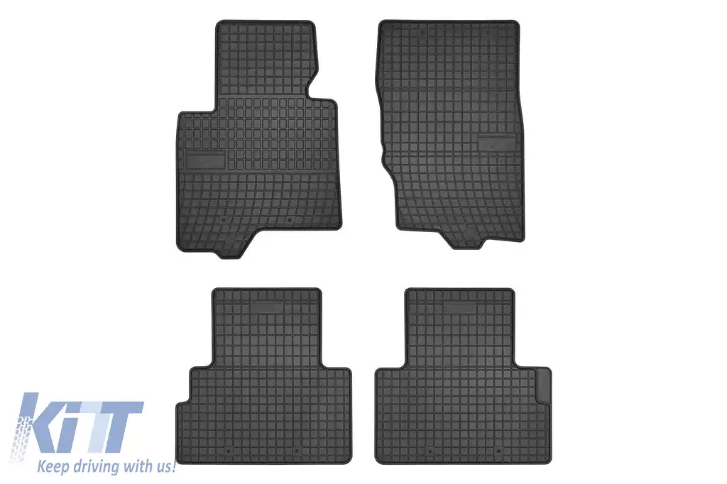 Mănuși din cauciuc specifice, potrivite pentru seria Frogum El Toro pentru Infiniti QX70 2008-2017, set de 4 piese, culoare neagră