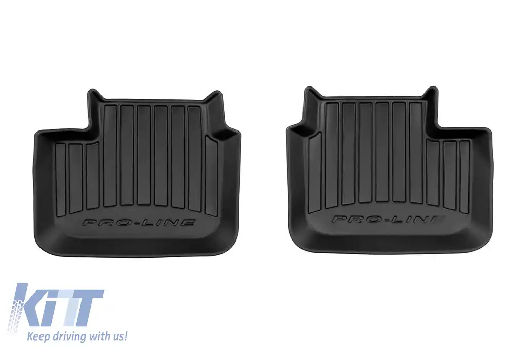 Mocheta de cauciuc specifică din seria Frogum 3D ProLine, potrivită pentru Fiat Sedici 2006-2015, Suzuki SX4 2006-2013, Suzuki Swift 2005-2010, set de 4 piese, culoare neagră, cu garanție de 24 de lun-image-6221293