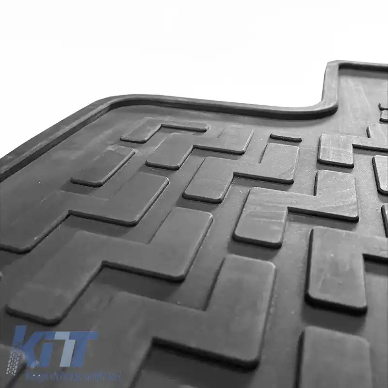 Mochete auto 3D din cauciuc potrivite pentru Honda CR-V 3 07-13 ''Star Diamond'' 3 bucăți negre-image-6308674