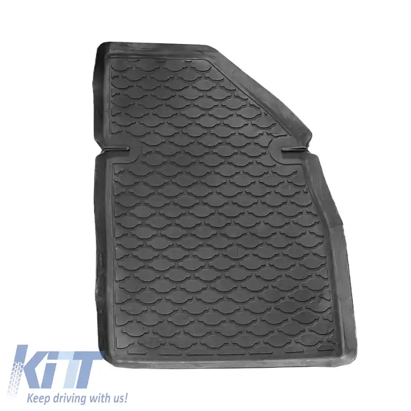 Mochete auto 3D din cauciuc potrivite pentru Nissan Tiida / Versa 2006-2012 ''Star Diamond'' 4 bucăți negre-image-6308774