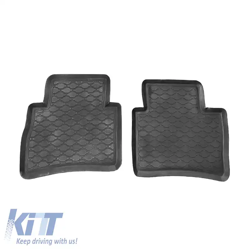 Mochete auto 3D din cauciuc potrivite pentru Nissan Tiida / Versa 2006-2012 ''Star Diamond'' 4 bucăți negre-image-6308776