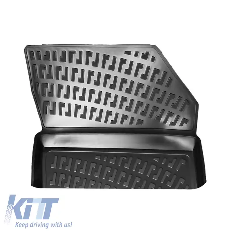 Mochete Auto 3D din Cauciuc TPE Potrivit pentru Opel Corsa F 19+, Mokka 19+ / Peugeot 208 19+, 2008 19+ Rizline 4 Piese Negru-image-6292089