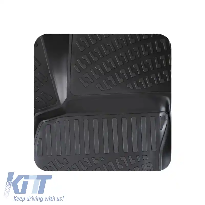 Mochete auto 3D din cauciuc TPE potrivite pentru Audi A4 B6 2001-2004 / A4 B7 2004-2007 Rizline 4 bucăți negre-image-6291889