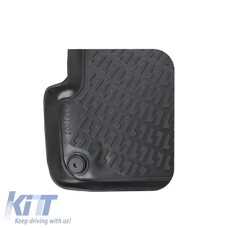 Mochete auto 3D din cauciuc TPE potrivite pentru Audi A4 B6 2001-2004 / A4 B7 2004-2007 Rizline 4 bucăți negre-image-6291891