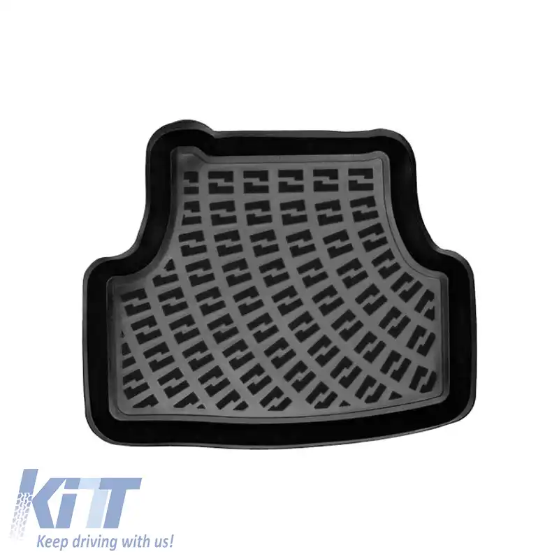 Mochete auto 3D din cauciuc TPE potrivite pentru VW Golf 7 VII/T-Roc/Leon 5F/Audi A3 8V/Audi Q2/Skoda Karoq Rizline 4 bucăți negre-image-6293404