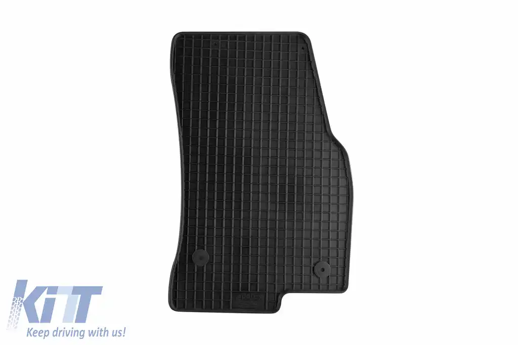 Mochete de cauciuc frontale specifice, potrivite pentru Volkswagen Caddy după 2020, set de 2 piese, culoare neagră-image-6244005